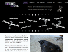 Tablet Screenshot of blackdogdna.com